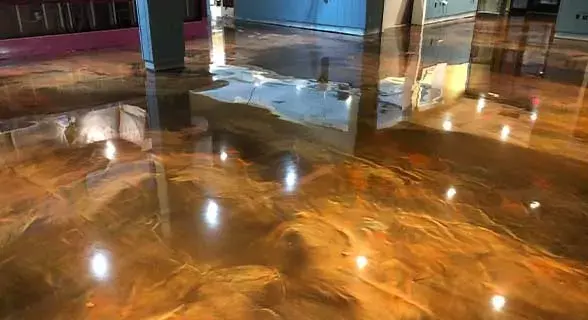 Metallic Flooring