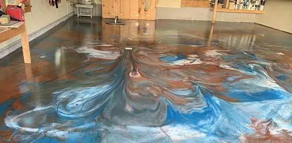 Metallic Epoxy Flooring